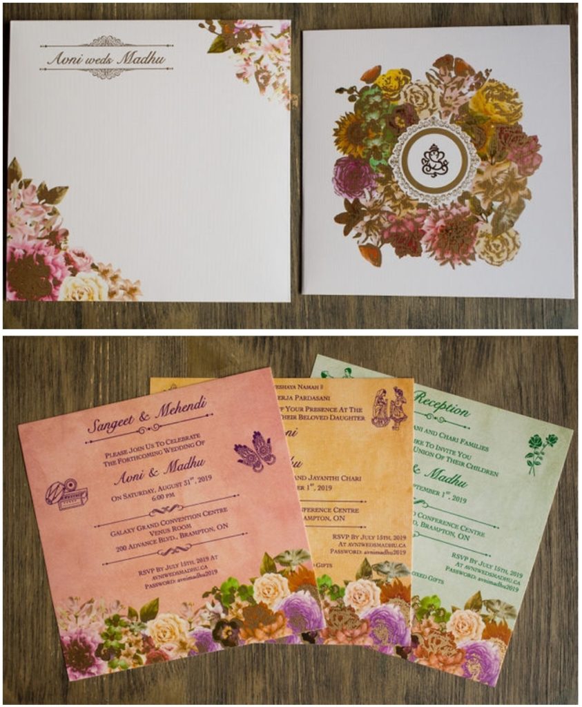 What All to Include in Your Indian Wedding Invitations